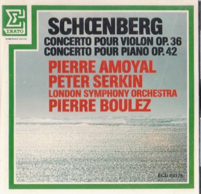 Concerto pour violon, op. 36 / Concerto pour piano, op. 42
