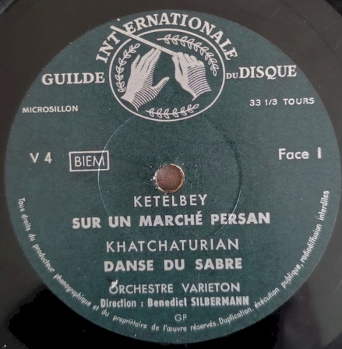 Sur un marché persan / Danse du sabre / Tango / À la can can