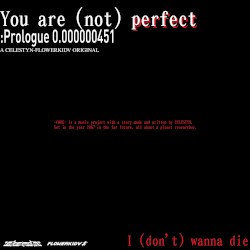 You are (not) perfect: Prologue 0.000000451