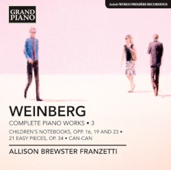 Complete Piano Works, Vol. 3