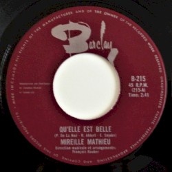 Qu'elle est belle / Messieurs les musiciens