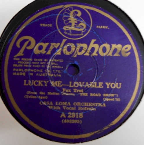 Lucky Me Lovable You / Happy Days Are Here Again