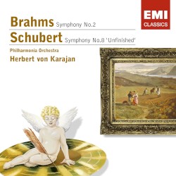Brahms: Symphony no. 2 / Schubert: Symphony no. 8 "Unfinished"