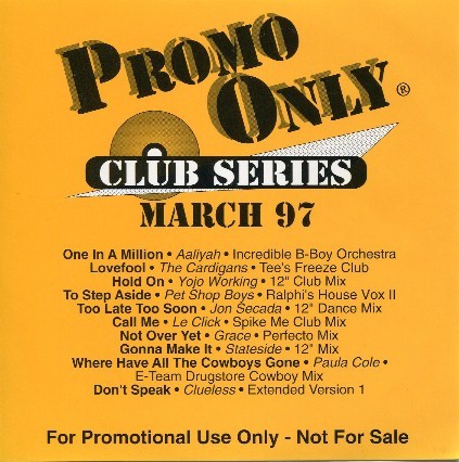 Promo Only: Mainstream Club, March 1997