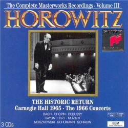 The Complete Masterworks Recordings, Volume 3: The Historic Return: Carnegie Hall 1965 / The 1966 Concerts