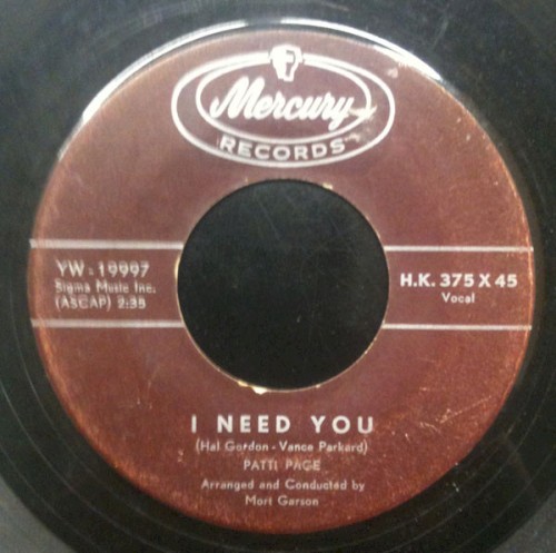 I Need You / I Wish I’d Never Been Born
