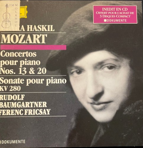 Concertos Pour Piano Nos. 13 & 20 / Sonate KV 280