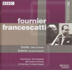 Dvořák: Cello Concerto / Brahms: Double Concerto