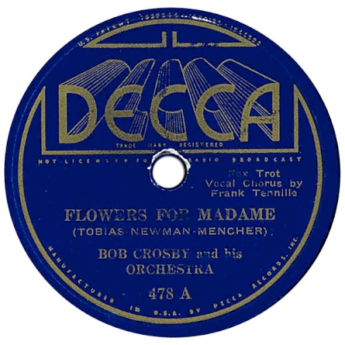Flowers for Madame / In a Little Gypsy Tea Room