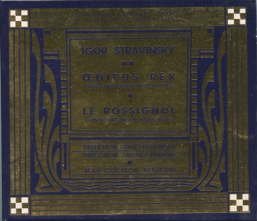 Œdipus Rex / Le Rossignol