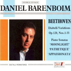 Diabelli Variations / Piano Sonatas: 'Moonlight', 'Pathetique', 'Appassionata'