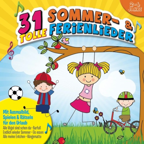 31 tolle Sommer-& Ferienlieder
