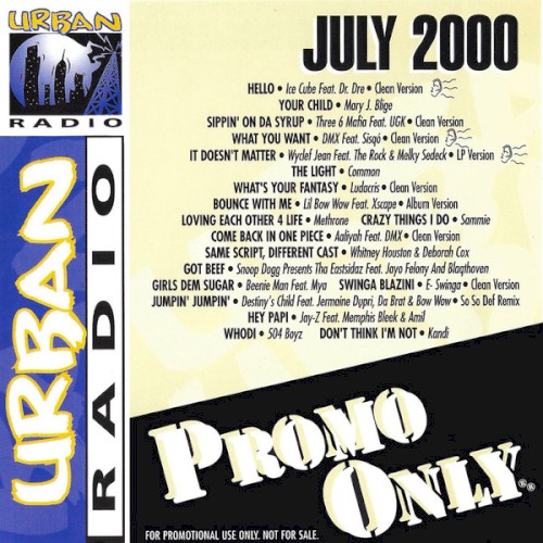 Promo Only: Urban Radio, July 2000
