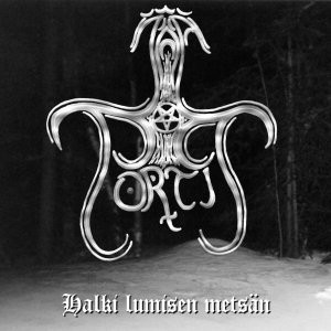 Halki lumisen metsän