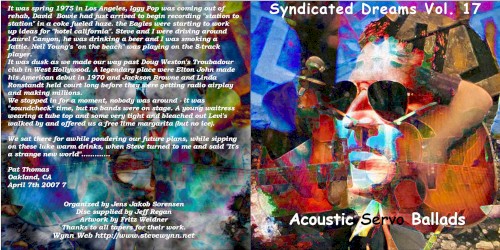 Syndicated Dreams, Volume 17: Acoustic Servo Ballads