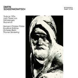Suite nach Texten von Michelangelo Buonarroti, op. 145a