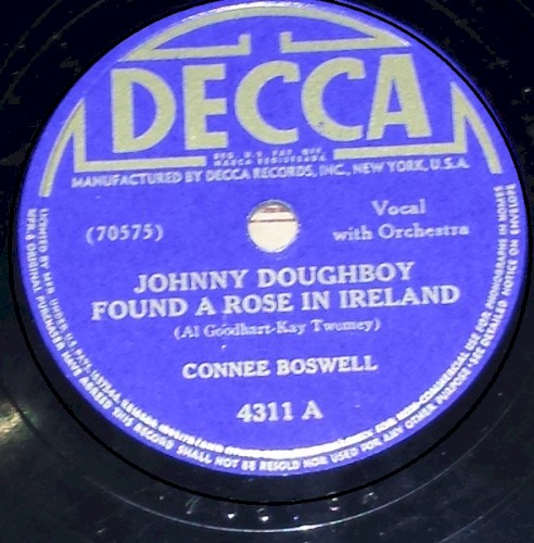 Johnny Doughboy Found a Rose in Ireland / Sweet Eloise