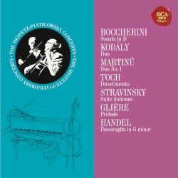 Heifetz and Piatigorksy: The Duo Collection ((Heifetz Remastered))