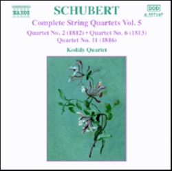 Complete String Quartets, Vol. 5: Quartet no. 2 / Quartet no. 6 / Quartet no. 11