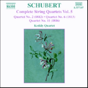 Complete String Quartets, Vol. 5: Quartet no. 2 / Quartet no. 6 / Quartet no. 11