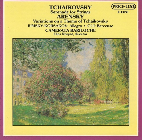 Tchaikovsky: Serenade for Strings / Arensky: Variations on a Theme of Tchaikovsky / Rimsky-Korsakov: Allegro / Cui: Berceuse