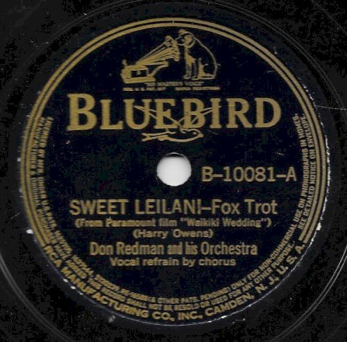 Sweet Leilani / 'Deed I Do