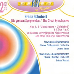 Schubert Symphonies 5, 8 & 9