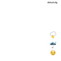 i hope you get wet with the rain