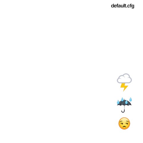 i hope you get wet with the rain