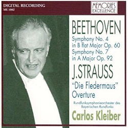 Beethoven: Symphonies Nos. 4 & 7 · J. Strauss: Fledermaus Overture
