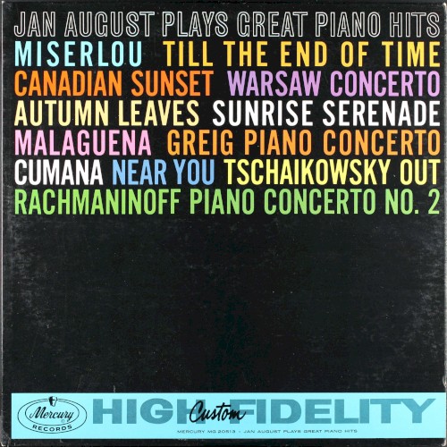 Jan August Plays Great Piano Hits