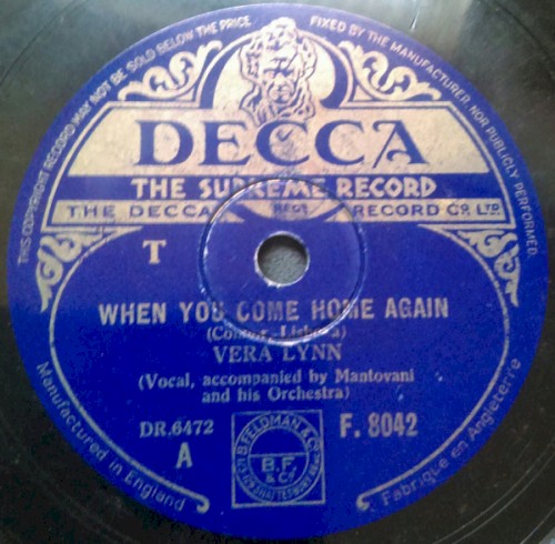 When You Come Home Again / You're in My Arms