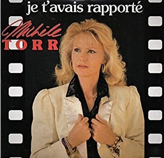 Je t'avais rapporté