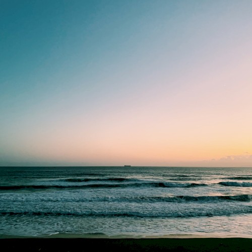at the seaside