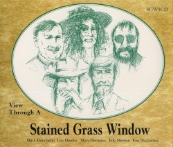 View Through a Stained Grass Window