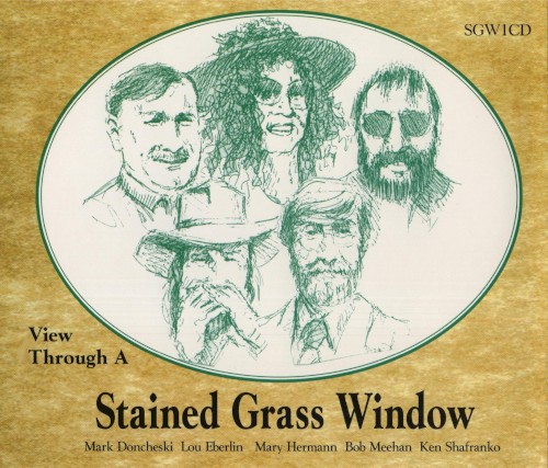 View Through a Stained Grass Window