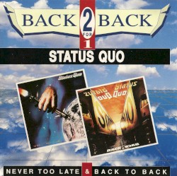 Never Too Late / Back to Back