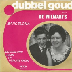 Barcelona / Goudblond haar en blauwe ogen