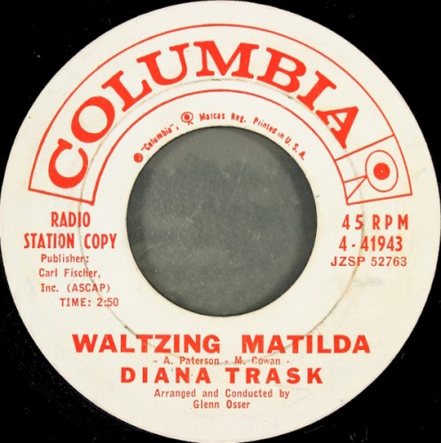 Waltzing Matilda / I Loved You Once in Silence