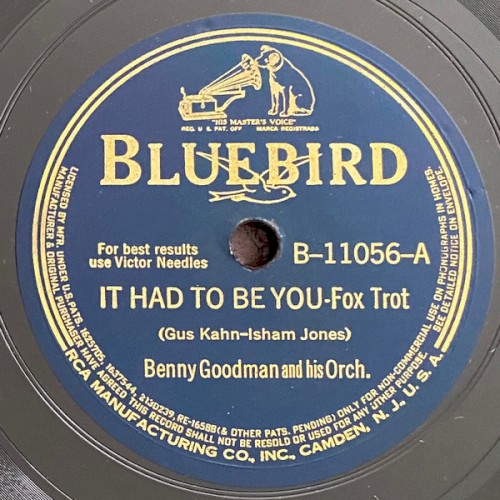 It Had to Be You / My Honey's Lovin' Arms