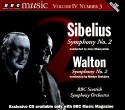 BBC Music, Volume 4, Number 3: Sibelius: Symphony no. 2 / Walton: Symphony no. 2