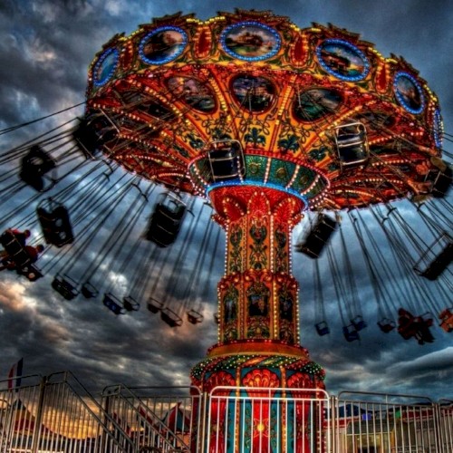 Action At The Funfair