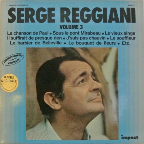 Serge Reggiani, volume 3