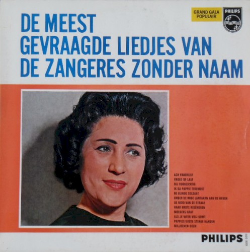 De meest gevraagde liedjes van de Zangeres Zonder Naam