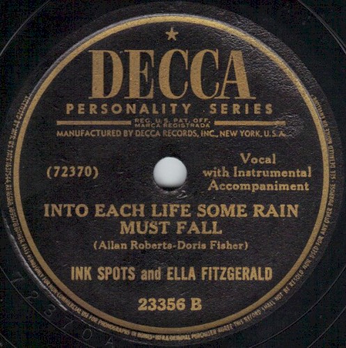 I’m Making Believe / Into Each Life Some Rain Must Fall