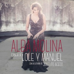 Alba canta a Lole y Manuel, con la guitarra de Joselito Acedo