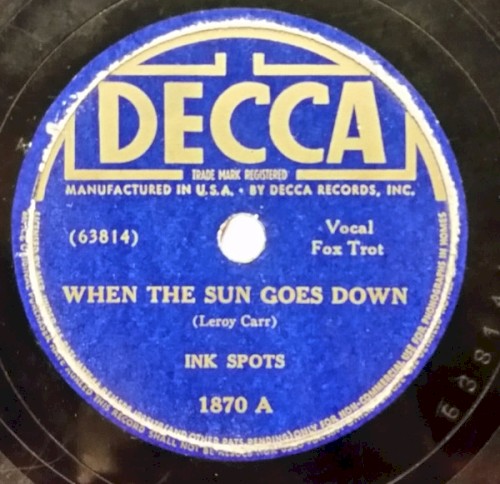 When the Sun Goes Down / I Wish You the Best of Everything