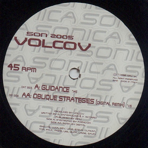 Guidance / Oblique Strategies (Digital remix)