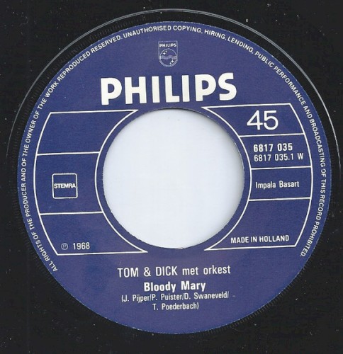 Bloody Mary / Kom uit de bedstee, m’n liefste