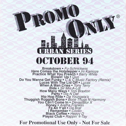 Promo Only: Urban Series, October 1994